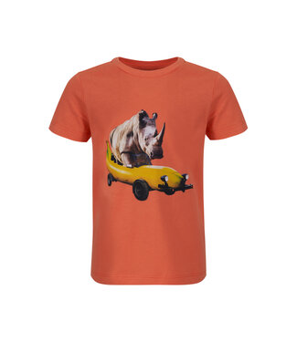 Someone SS Someone : T-shirt Thijs (Orange)