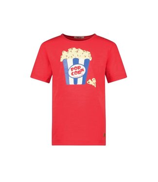 Like Flo SS Like Flo BOYS : T-shirt Popcorn (Signal red)