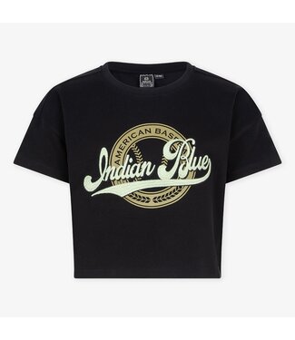 Indian Blue Jeans SS Indian Blue Jeans : T-shirt Wide (Black)