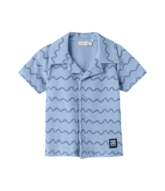 Name it SS Name it MINI : Sponsen polo Felo (Chambray blue)