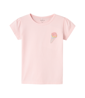 Name it SS Name it MINI : T-shirt Fedora (Parfait pink)