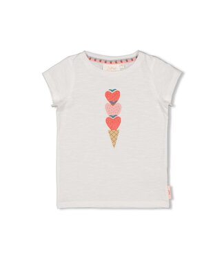 Jubel SS Jubel : T-shirt Berry Nice (White)