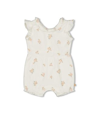 Feetje SS Feetje : Playsuit Bloom with love (Offwhite)