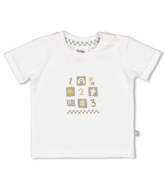 Feetje SS Feetje : T-shirt Cool Family (Offwhite)