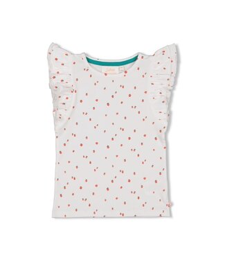 Feetje SS Feetje : T-shirt Berry nice (White)