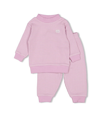 Feetje Feetje Baby : Wafelpyjama (Lila)