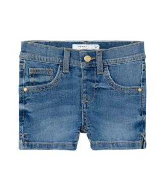 Name it SS Name it MINI : Jeansshort Salli (Medium denim blue)