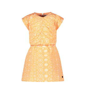 Like Flo SS Like Flo : Broidery flower dress (Neon)