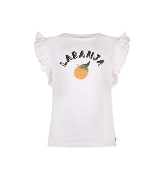 Like Flo SS Like Flo : T-shirt Laranja (Off white)