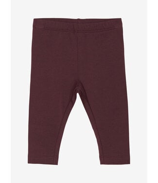 Minymo FW Minymo Baby : Effen legging (Tawny port)