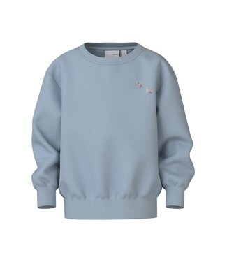 Name it SS Name it MINI : Sweater Vallene (Subdued blue)