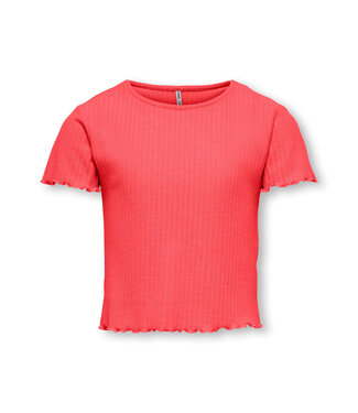 Only Kids SS Kids Only : T-shirt Nella (Raspberry)