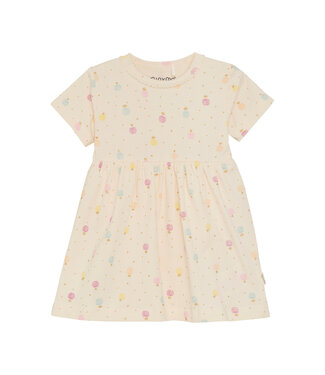 Minymo SS Minymo : Kleed Apples (White swan)