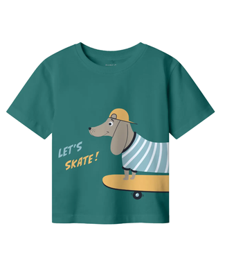 Name it SS Name it MINI : T-shirt Helge (Deep jungle)