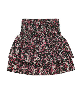 Indian Blue Jeans FW Indian Blue Jeans : Skirt All over print (Black)