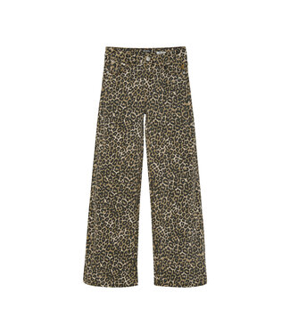 Indian Blue Jeans FW Indian Blue Jeans : Wide Fit Leopard (Cornstalk)
