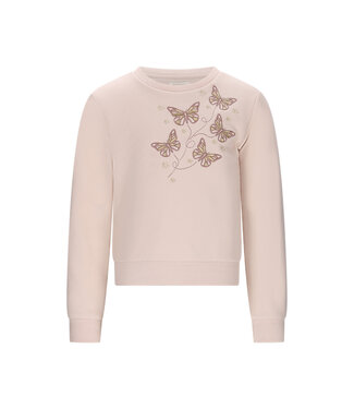 Le chic FW Le chic : ODETTE butterflies sweater (Café au lait)