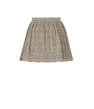 Nono FW Nono : Nele AOP Plissee jersey Skirt (Sand Blush)