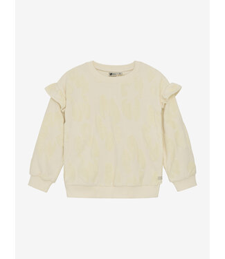 Daily 7 FW Daily 7 : Sweater Jaquard Ruffle (Off white)