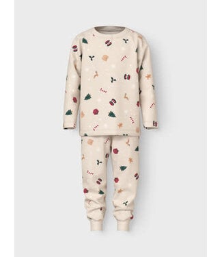Name it FW Name it KIDS : Pyjama Vismas (Whitecap Gray)