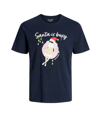 Jack & Jones FW Jack & Jones : T-shirt Christmas (Sky Captain)