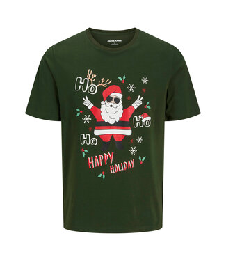 Jack & Jones FW Jack & Jones : T-shirt Christmas (Kombu Green)