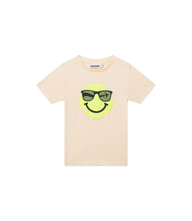 SS Someone: T-shirt August (Dark ecru)