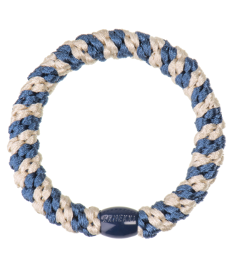 Kknekki Kknekki Indigo ivory stripe