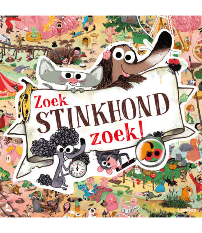 Het spel van Stinkhond: Zoek, Stinkhond, zoek!