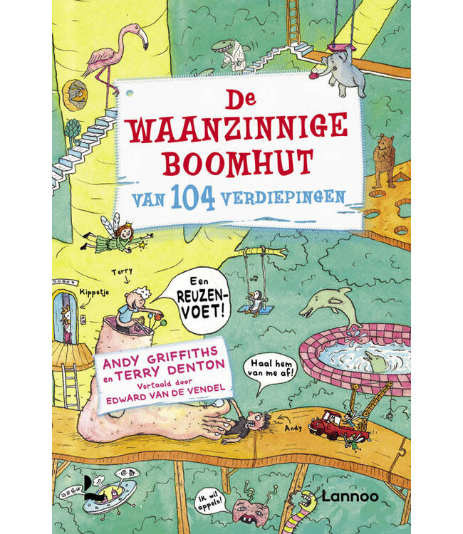 De waanzinnige boomhut van 104 verdiepingen