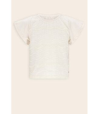 Nono SS Nono: Blouse Tobi 5104 (Pearled ivory)