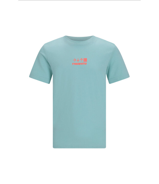 SS TYGO&vito: T-shirt Tein 6400 (Aqua haze)