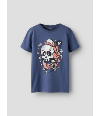 Name it SS Name it: T-shirt Bastian (Vintage indigo)