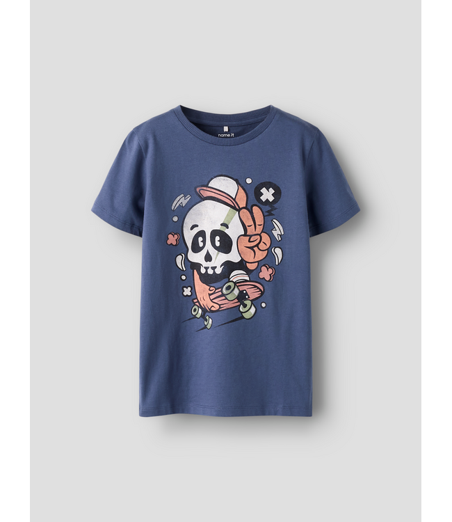 SS Name it: T-shirt Bastian (Vintage indigo)