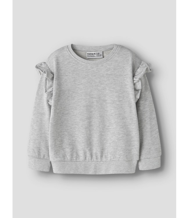 SS Name it: Sweater Tilde (Light grey melange)