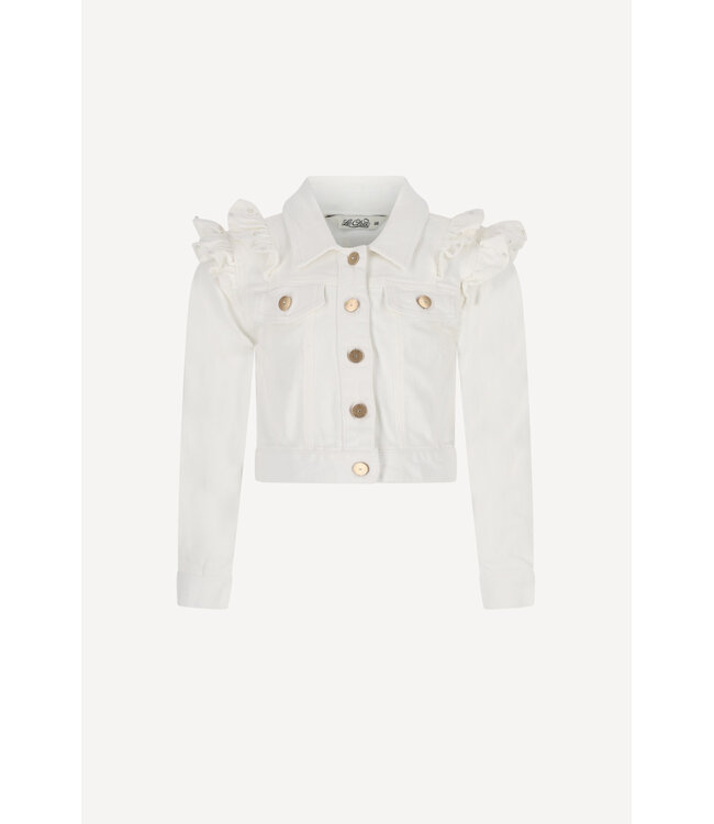 SS Le chic: Vestje Ally 5181 (Off white denim)