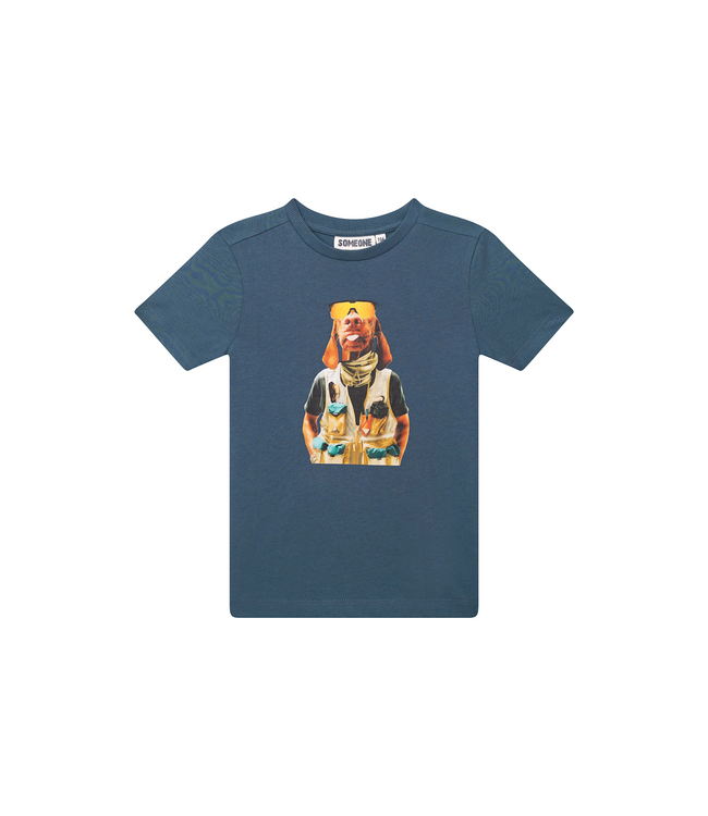 SS Someone: T-shirt Isaac 300047 (Jeans blue)