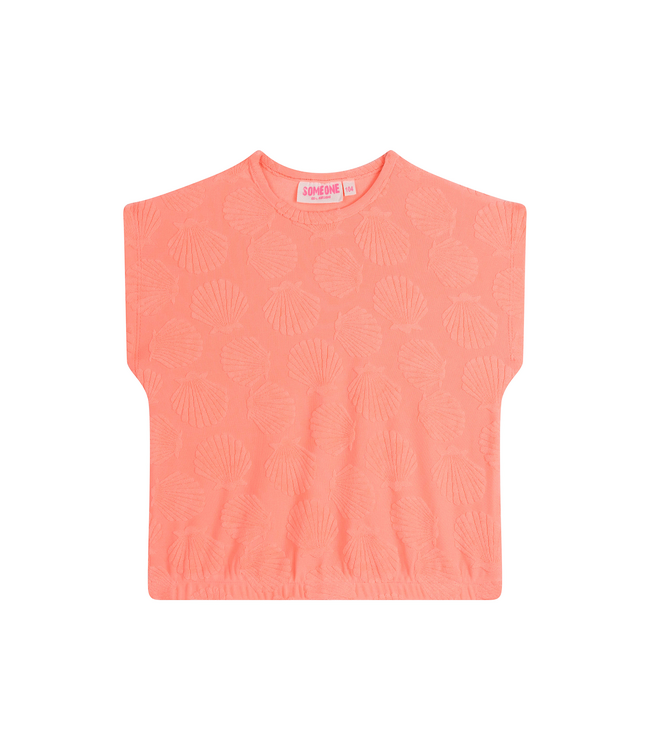 SS Someone: T-shirt Zora 100114 (Fluo Coral)