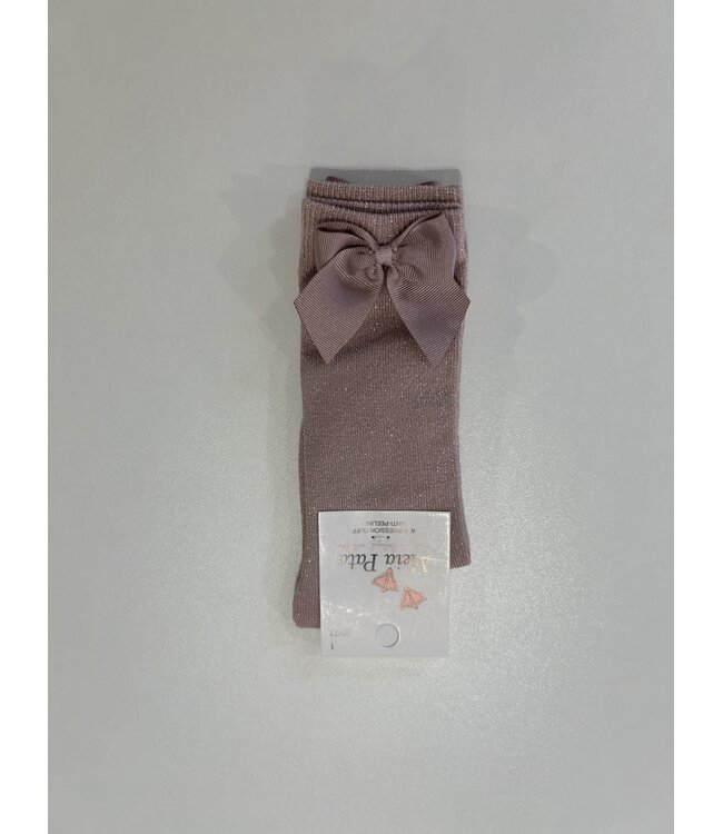 SS Meia pata: Kniekousen strik Dry pink