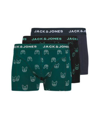 Jack & Jones SS Jack&Jones: Boxershorts (Dark Navy-Dark Sea-Black)