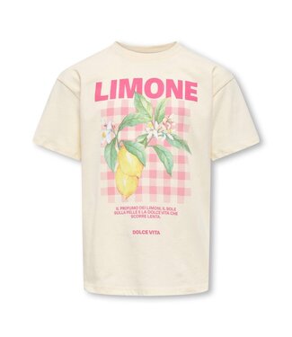 Kids Only SS Kids Only: T-Shirt Carina 15368793 (Tofu Limone)