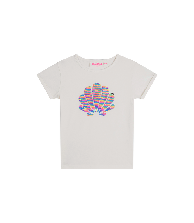 SS Someone: T-shirt Zora 100154 (Ecru)