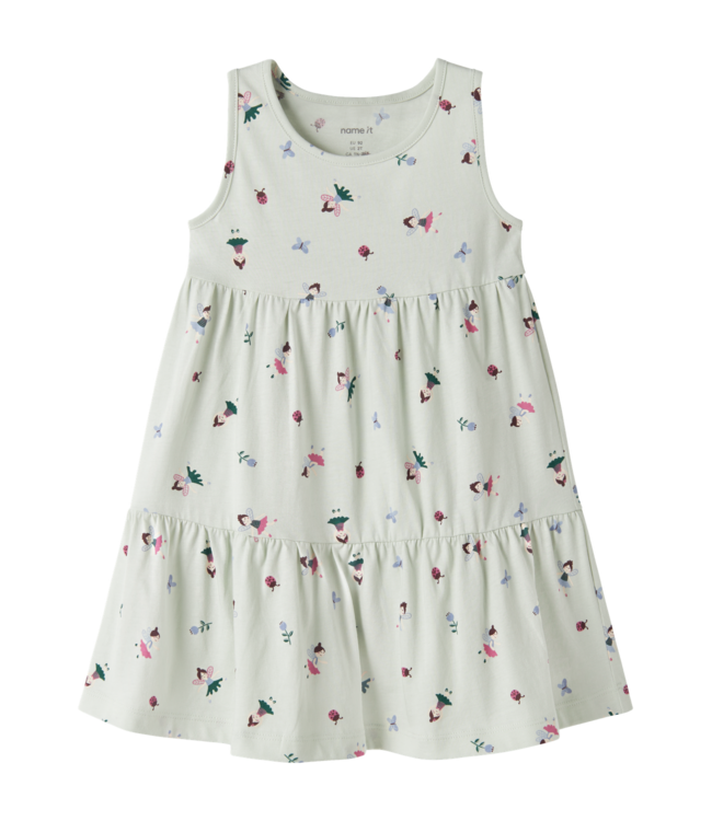 SS Name it: Jurk Vigga 13228172 (Pale aqua)