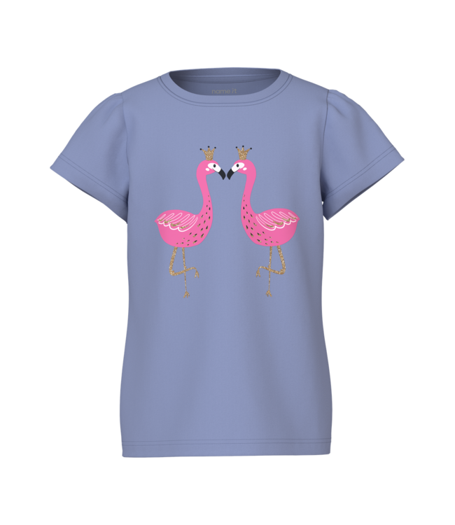 SS Name it: T-shirt Vibeke 13228146 (Purple Impression)