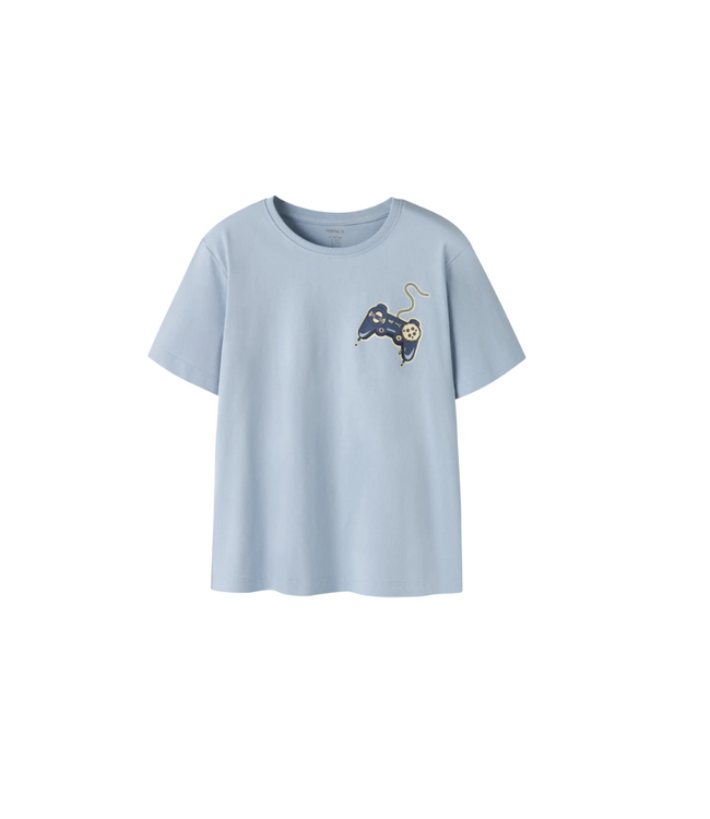 SS Name it: T-shirt Victor 13259697 (Blue fog)