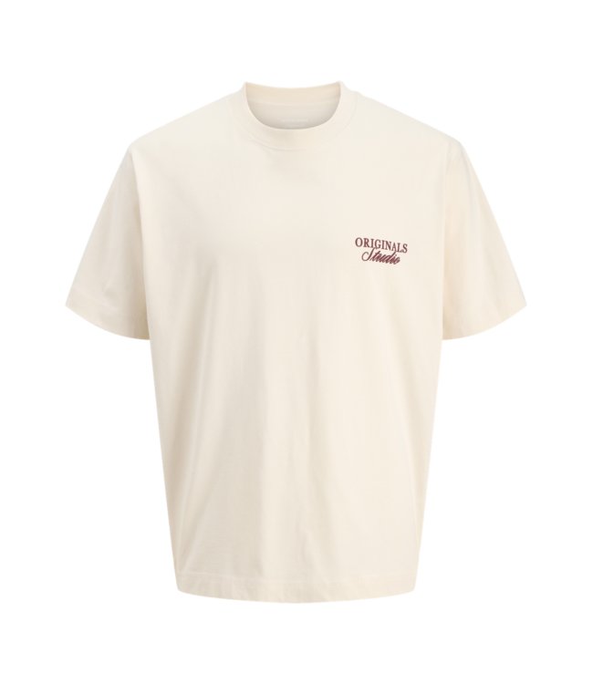 SS Jack&Jones: T-shirt Norrebro 12284057 (Antique white)