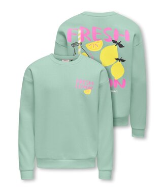 Kids Only SS Kids Only: Trui Canasta 15375635 (Aqua Foam Lemon)
