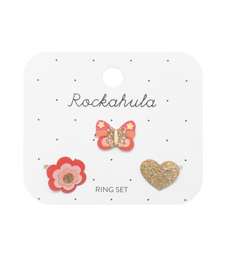 Rockahula Rockahula: Bella Butterfly ringen set