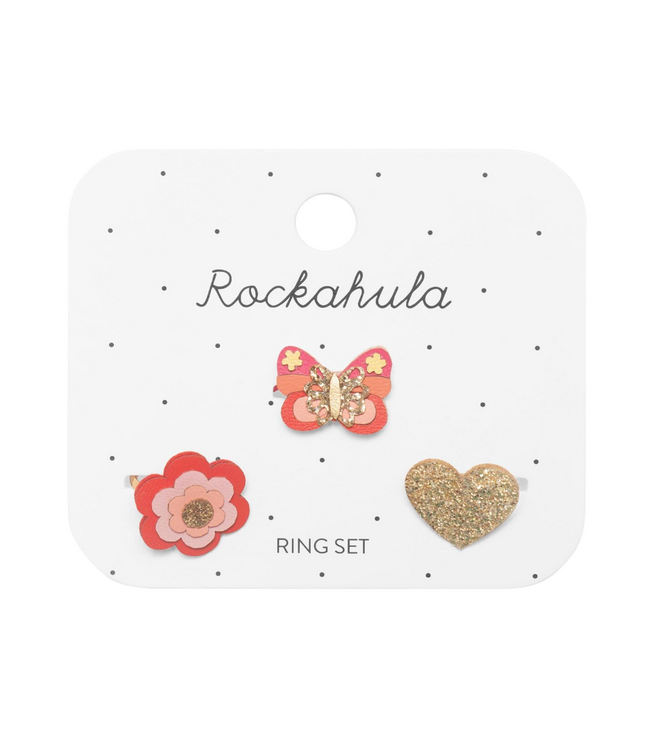 Rockahula: Bella Butterfly ringen set