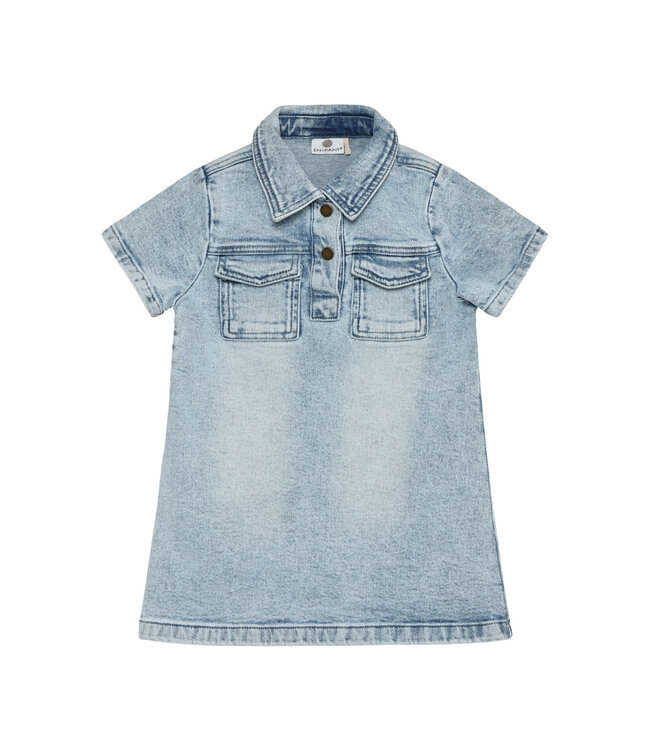 SS En Fant: Jeansjurk 220623 (Light blue denim)